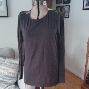 Michael Kors Top, Medium, Black